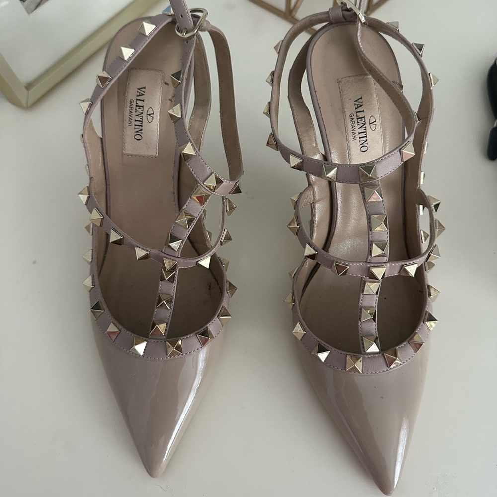 Valentino rock stud heels